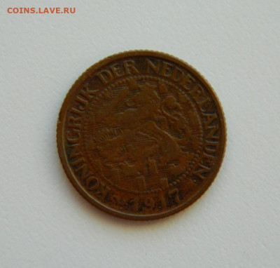 Нидерланды 1 цент 1917 г. до 11.01.24 - DSCN0037.JPG