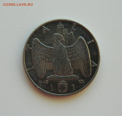 Италия 1 лира 1942 г. до 11.01.24 - DSCN9906.JPG