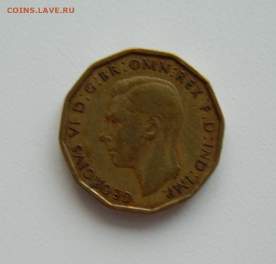 Великобритания 3 пенса 1943 г. до 15.01.24 - DSCN0092.JPG