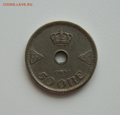 Норвегия 50 эре 1948 г. до 15.01.24 - DSCN0147.JPG
