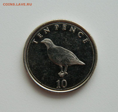Гибралтар 10 пенсов 2014 г. (Фауна) до 15.01.24 - DSCN0184.JPG