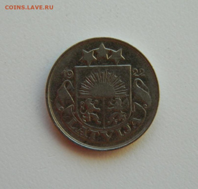 Латвия 10 сантимов 1922 г. до 15.01.24 - DSCN9965.JPG