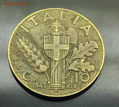 Италия 10 чентезимо 1941 до 15.01.2024 - IMG_20240108_222434