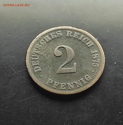 Германия 2 пфеннига 1875(c) до 15.01.2024 - IMG_20240108_224854