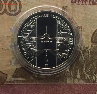 10 евро 2009 год 100 лет гражданской авиации. 11.01 - 53