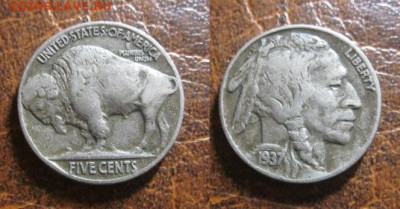1937 США 5 центов индеец до 16.01 в 22-00 мск - IMG_7296.JPG