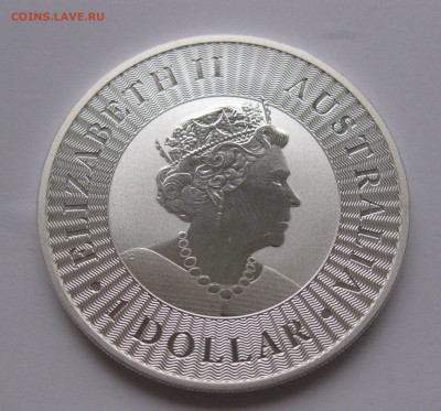 Австралия 1 доллар 2021 Кенгуру серебро 1 унция - IMG_5279.JPG