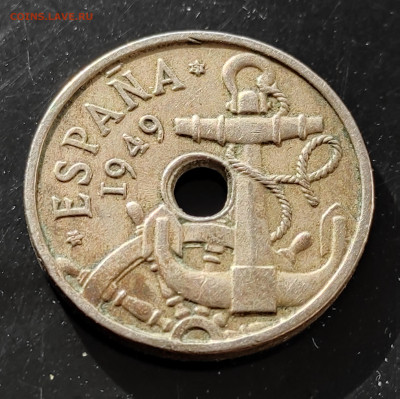 Испания 50 сентимо 1949  до 16.01.2024 - IMG_20240110_120534