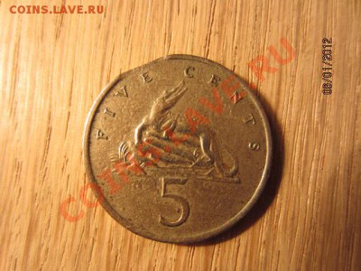 ЯМАЙКА  5 центов 1969, БРАК. - IMG_0442