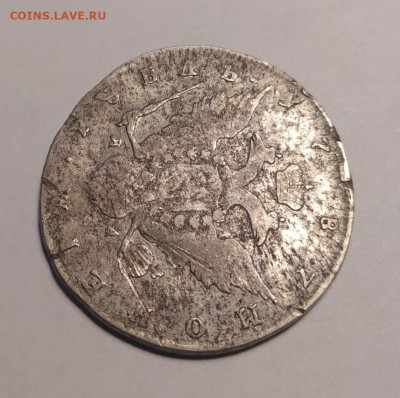 1 рубль 1787 до 14.01 - 2