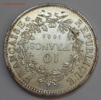 с 200 р France 10 francs 1965 до 16.01-22:00 - DSCN9033.JPG
