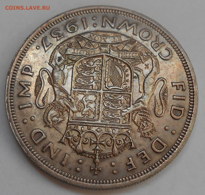 с 200 р UK 1 crown 1937 coronation George VI до 16.01-22:00 - DSCN9045.JPG
