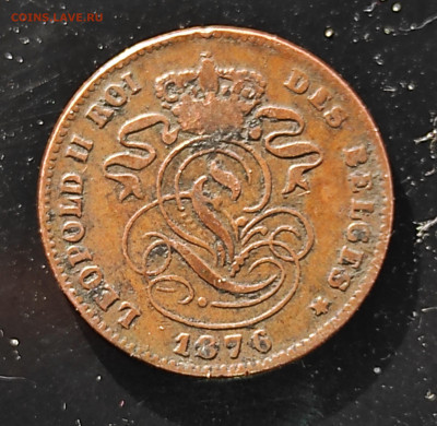 Бельгия 2 сантима 1876  до 16.01.2024 - IMG_20240110_121408