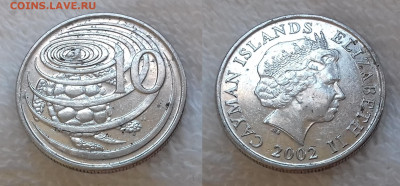 Кайман 10 центов 2002 до 16.01 22:00 - КАЙМАН 10 центов 2002 20191124_1029