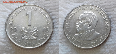 КЕНИЯ 1 шиллинг 2009 до 16.01 22:00 - КЕНИЯ 1 шиллинг 2009 20190503_1305