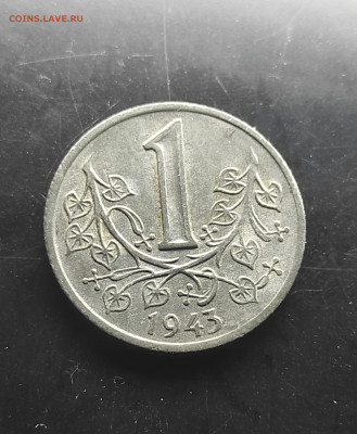 Богемия и Моравия 1 крона 1943 ( цинк) до 15.01.2024 - IMG_20240111_031847