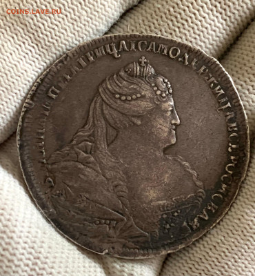 Рубль Анна 1739 R1 - LID6Pdg-P18