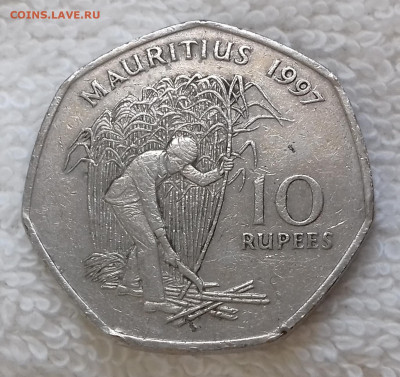Маврикий 10 рупий 1997 до 16.01 22:00 - МАВРИКИЙ 10 рупий 1997 20200215_144233