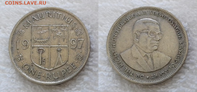 Маврикий 1 рупия 1997 до 16.01 22:00 - МАВРИКИЙ 1 рупия 1997 20180731_132059