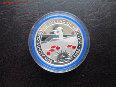 Австралия 1 доллар 2008 Первая мировая война 90 лет - IMG_0146.JPG
