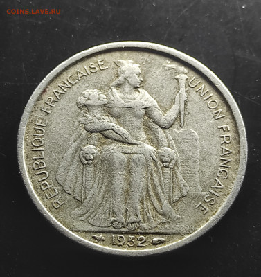 Французская Океания 5 франков 1952 до 16.01.2024 - IMG_20240111_040245