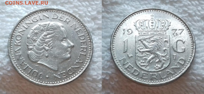 Нидерланды 1 гульден 1977 до 16.01 22:00 - НИДЕРЛАНДЫ 1 гульден 1977 20190109_1643
