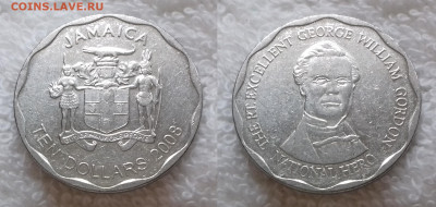 Ямайка 10 долларов 2008 до 16.01 22:00 - ЯМАЙКА 10 долларов 2008 20191225_1217