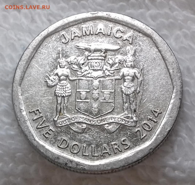 Ямайка 5 долларов 2014 до 16.01 22:00 - ЯМАЙКА 5 долларов 2014 20200229_130017