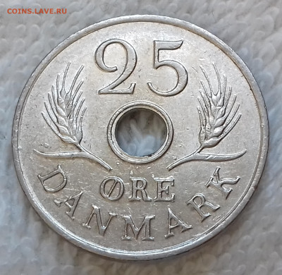 Дания 25 эре 1968 до 18.01 22:00 - Дания 25 эре 1968 20220701_154125