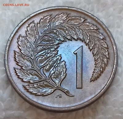 Новая Зеландия 1 цент 1974 до 18.01 22:00 - Новая Зеландия 1 цент 1974 20220704_155441