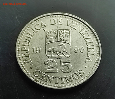 Венесуэла 25 сентимо 1990 до 18.01.2024 - IMG_20240112_232012
