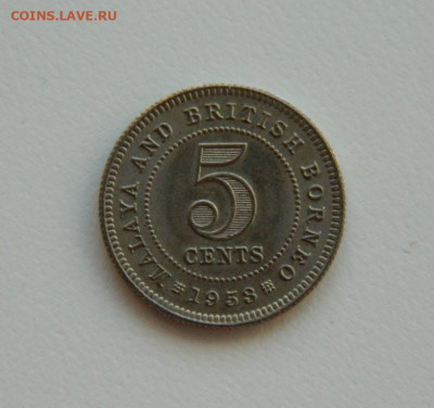Малайя и Британское Борнео 5 центов 1953 г. до 17.01.24 - DSCN0312.JPG