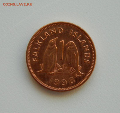 Фолклендские острова 1 пенни 1998 г. (Фауна) до 17.01.24 - DSCN0236.JPG