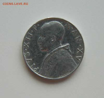 Ватикан 10 лир 1953 г. до 17.01.24 - DSCN0221.JPG