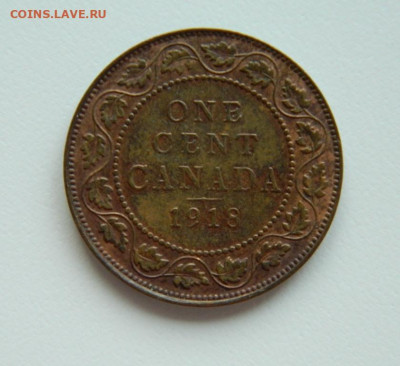 Канада 1 цент 1918 г. до 17.01.24 - DSCN0199.JPG