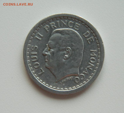 Монако 2 франка 1943 г. до 17.01.24 - DSCN0209.JPG