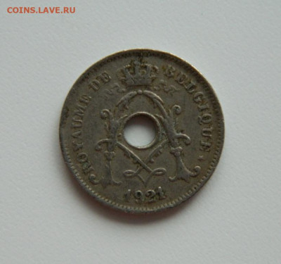 Бельгия 10 сантимов 1921 г. до 17.01.24 - DSCN0467.JPG