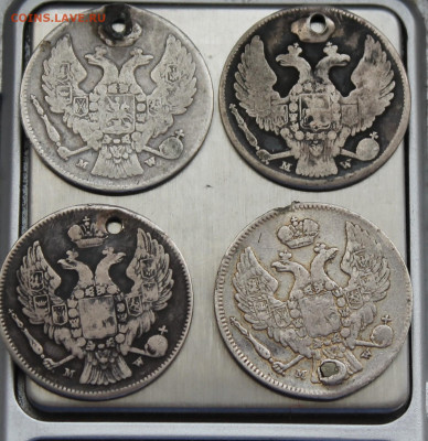 Русско-польские монеты с украшения 4шт. - IMG_3405.JPG