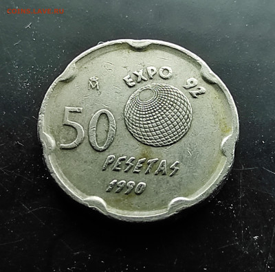 Испания 50 песет1990 (кароль Хуан Карлос 1) до 19.01.2024 - IMG_20240114_114646
