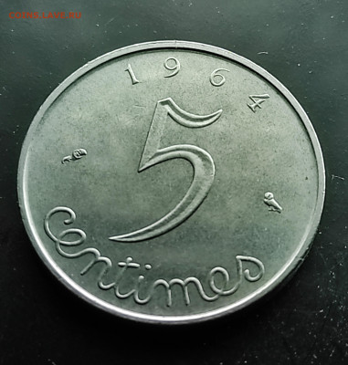 Франция 5 сантимов 1964 до 19.01.2024 - IMG_20240114_114929