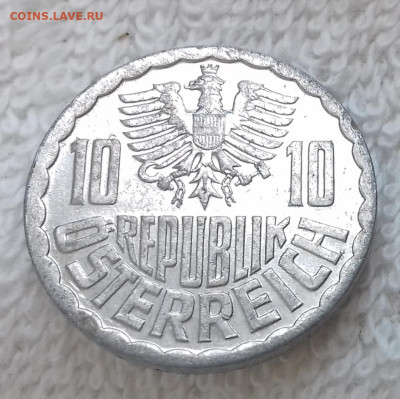 Австрия 10 грошей 1989 до 18.01 22:00 - Австрия 10 грошей 1989 20150326_203153