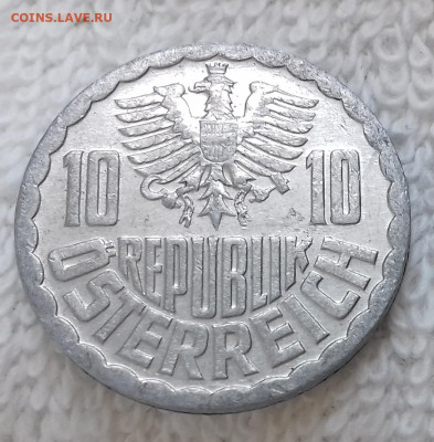 Австрия 10 грошей 1984 до 18.01 22:00 - Австрия 10 грошей 1984 20150326_203346