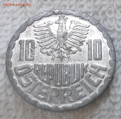 Австрия 10 грошей 1982 до 18.01 22:00 - Австрия 10 грошей 1982 20150326_203416