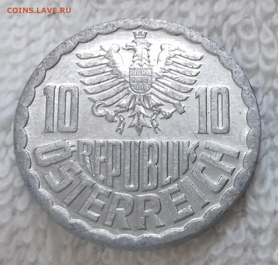 Австрия 10 грошей 1981 до 18.01 22:00 - Австрия 10 грошей 1981 20150326_203508