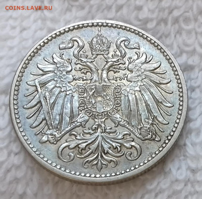 Австро-Венгрия 10 геллеров (KM 2822) до 18.01 22:00 - Австро-Венгрия 10 геллеров 1916 KM 2822 20150326_203943
