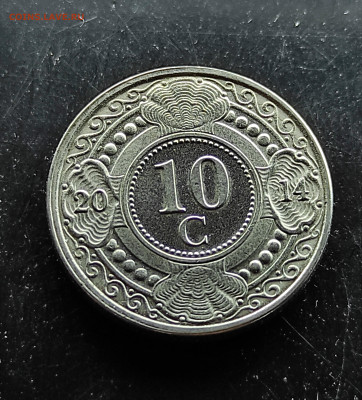 Нидерландские Антильские острова 10 центо 2014 до 19.01.2023 - IMG_20240114_121509