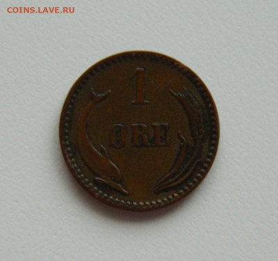 Дания 1 эре 1891 г. (Дельфин) до 18.01.24 - DSCN0409.JPG