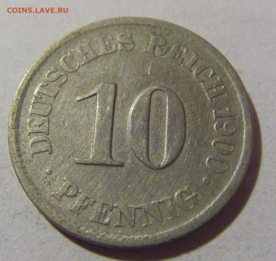10 пфеннигов 1900 А Германия №2 20.01.24 22:00 М - CIMG5701.JPG