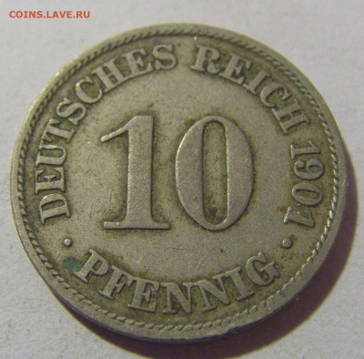 10 пфеннигов 1901 А Германия №1 20.01.24 22:00 М - CIMG5709.JPG