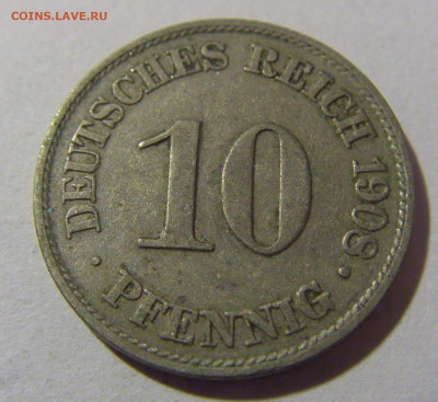 10 пфеннигов 1908 А Германия №1 20.01.24 22:00 М - CIMG5737.JPG